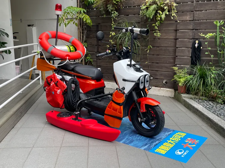 光陽將於台中、台北舉辦賞車活動。林浩昇攝