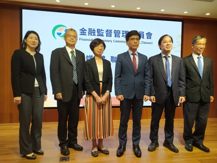 金管會主委彭金隆上任滿一個月，今召開首場媒體聯訪記者會。許麗珍攝