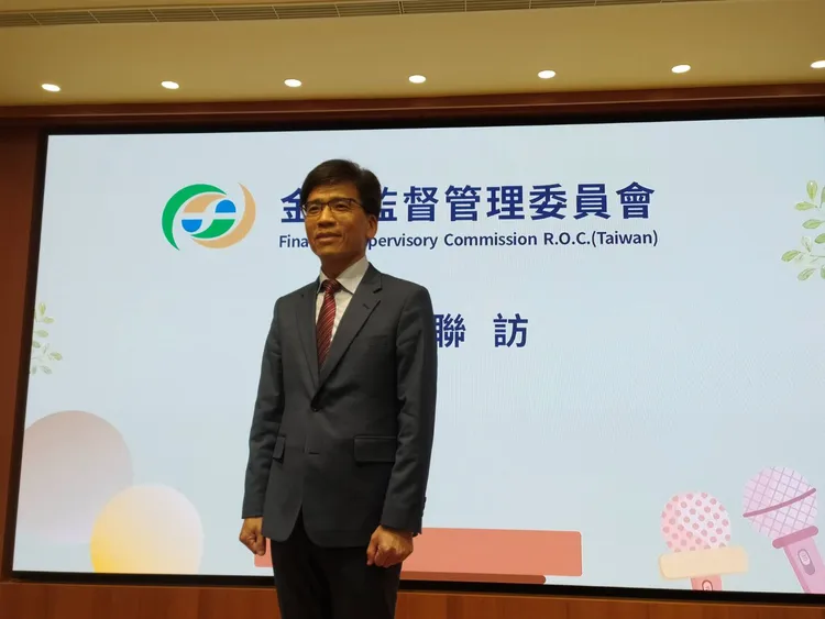 金管會主委彭金隆上任滿一個月，今召開首場媒體聯訪記者會。許麗珍攝