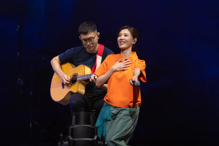 蘇慧倫用美聲征服樂迷。相信音樂提供