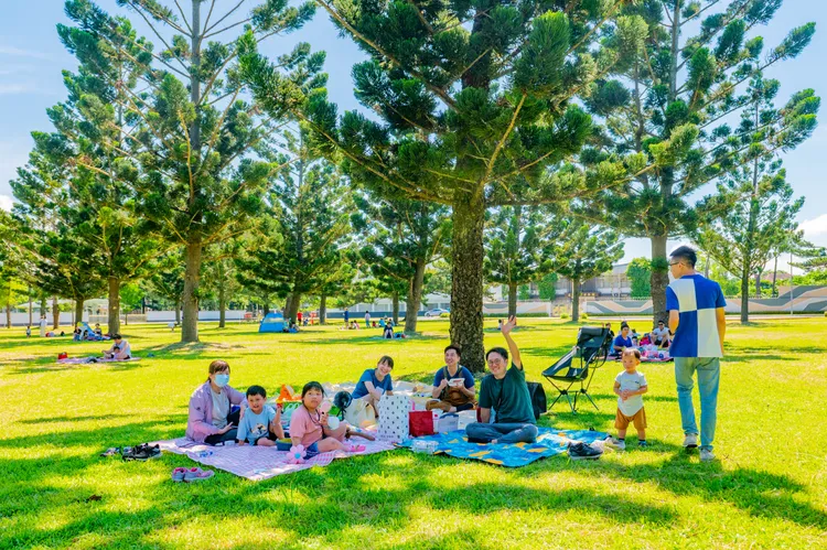 桃園市親子聯合園遊會。桃園市府提供
