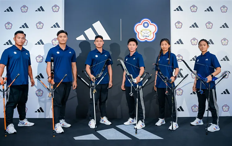 奧運射箭代表隊加入Team adidas。品牌提供