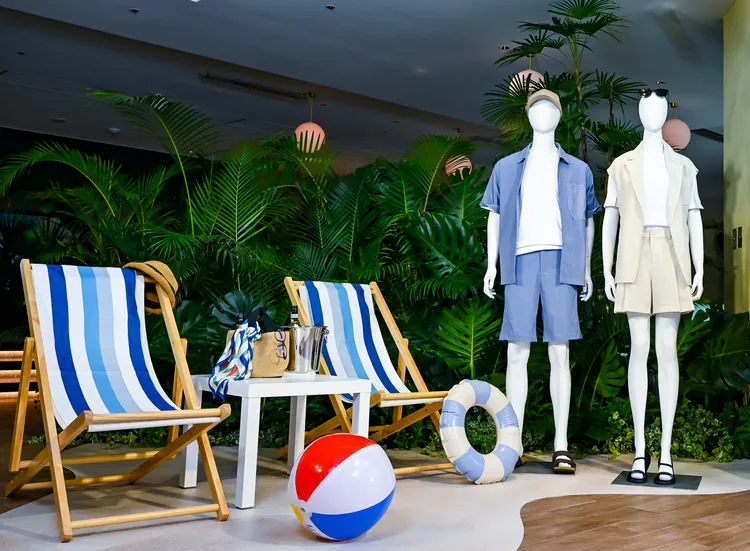 「質感簡約Premium Blue」系列兼顧正式、輕鬆感。品牌提供