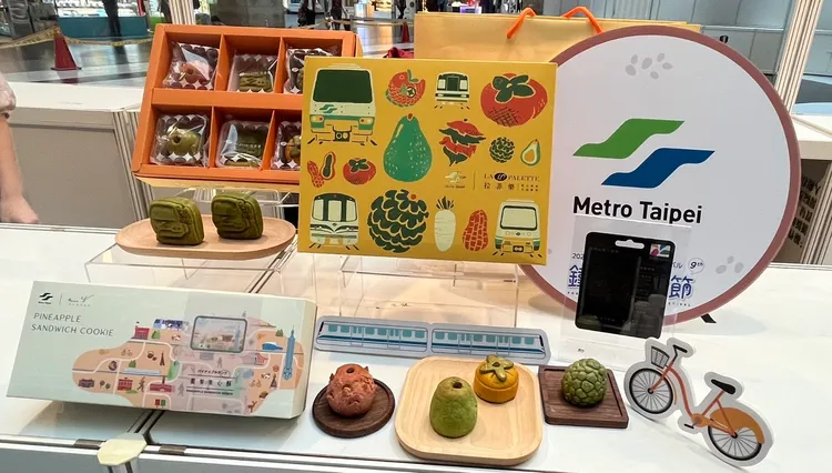 鐵路便當節現場將推出端款聯名禮盒。北捷提供