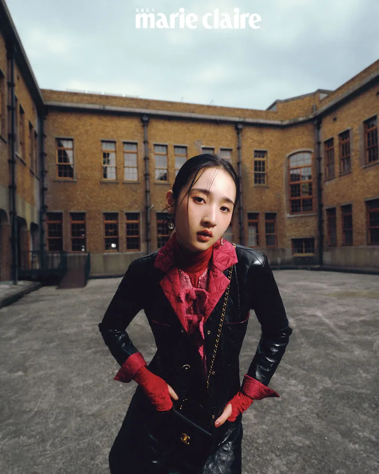 李沐拍攝《Marie Claire Taiwan美麗佳人》封面。《Marie Claire Taiwan美麗佳人》國際中文版提供