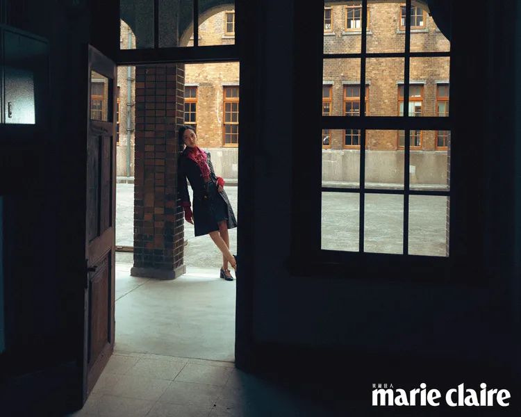 李沐拍攝《Marie Claire Taiwan美麗佳人》封面。《Marie Claire Taiwan美麗佳人》國際中文版提供