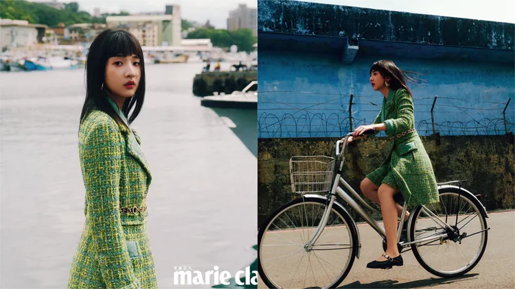 李沐拍攝《Marie Claire Taiwan美麗佳人》封面。《Marie Claire Taiwan美麗佳人》國際中文版提供