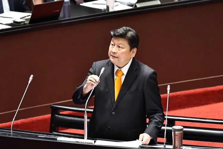 國民黨立法院黨團總召傅崑萁。資料照