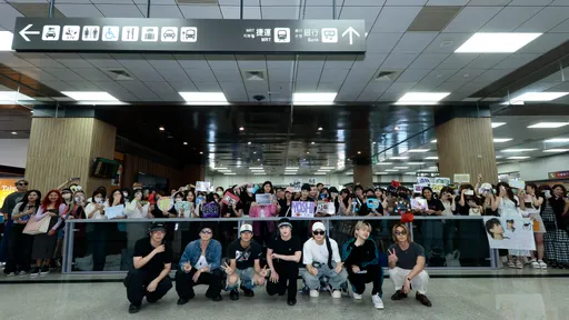 BALLISTIK BOYZ抵松機簽名合照 時隔4個月登台圓夢謝AKIRA照顧