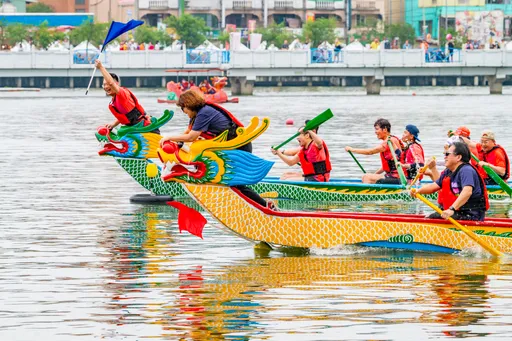 特教學校首度出席桃園市長盃龍舟賽　副市長率隊切磋相約明年再來