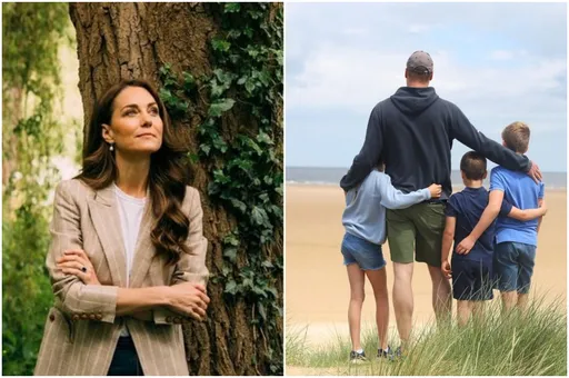 凱特王妃再度掌鏡　分享海邊天倫照示愛老公威廉「我們愛你爸爸」