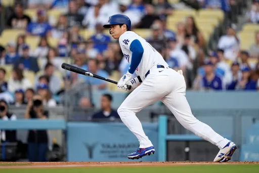 大谷翔平近8场首度单场双安　道奇险胜皇家中止2连败