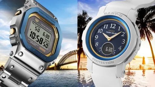 CASIO齐聚G-SHOCK、BABY-G 端5款蓝金表致敬品牌历史