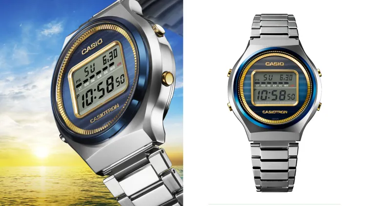 Casiotron TRN-50SS，1萬7000元。品牌提供