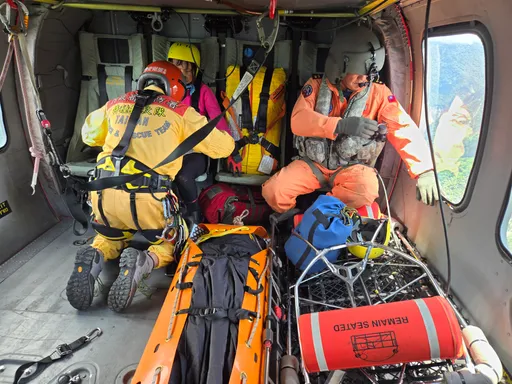 花蓮2起山難3人獲救 1山友疑熱中暑不幸身亡