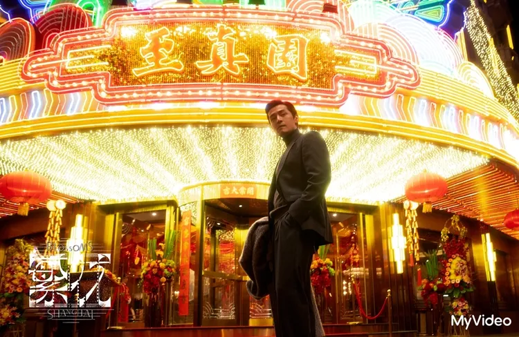 胡歌西裝造型讓粉絲們為之瘋狂。澤東電影、MyVideo提供