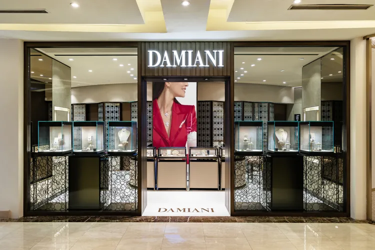 DAMIANI微風廣場頂級珠寶精品店。品牌提供
