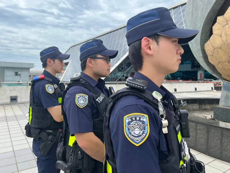 航警局標識臂章。航警局提供