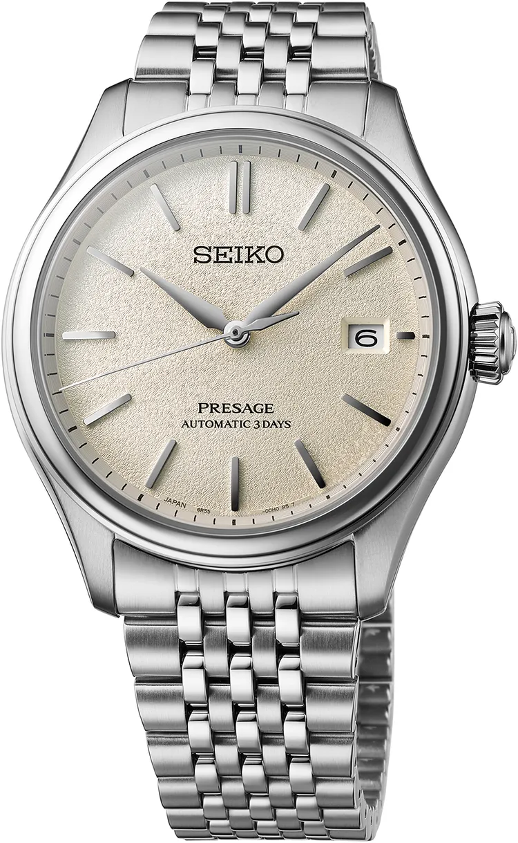SEIKO Presage經典系列素色錶款SPB463J1，3萬4000元。品牌提供