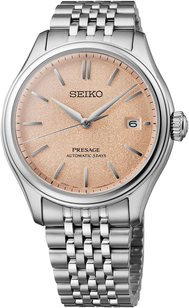 SEIKO Presage經典系列洗柿錶款SPB467J1，3萬4000元。品牌提供