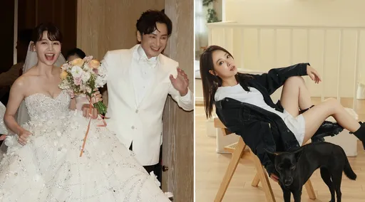 張書偉娶謝京穎婚禮前任沒去！勇兔露美腿po昔共養愛犬過端午節