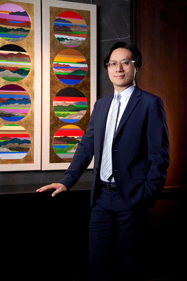 福華飯店集團第三代廖瑞遠正式接任董事長。業者提供