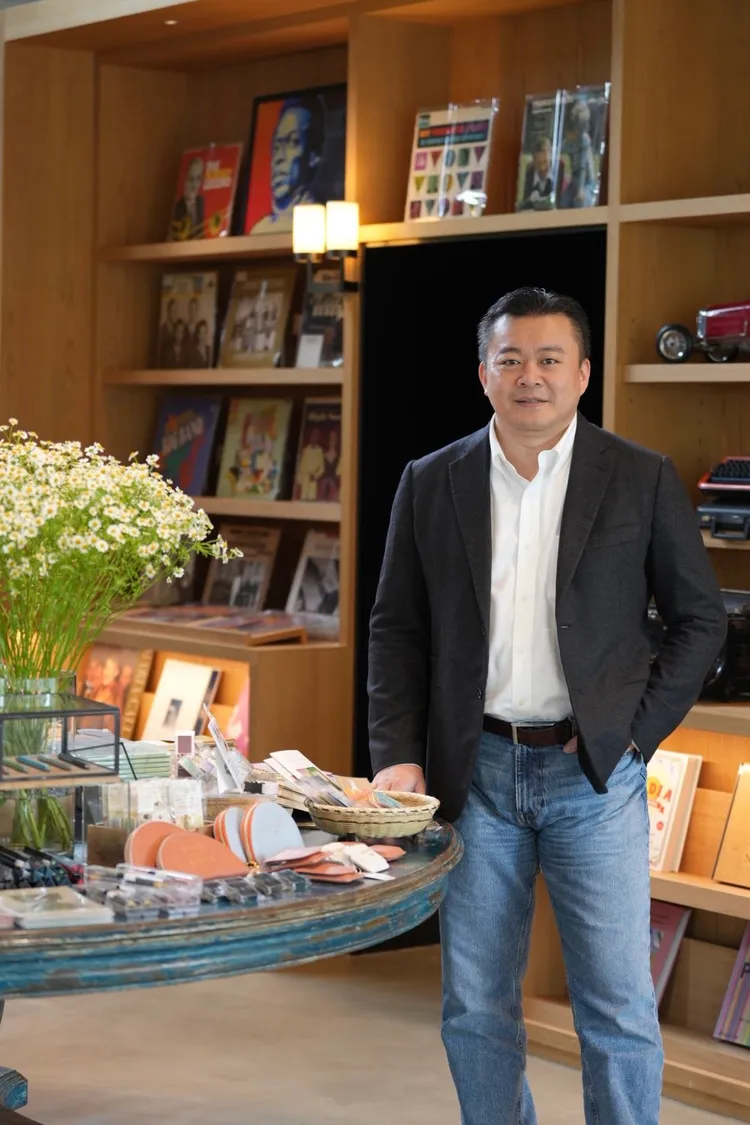 寶元紀總經理蔡明倫分享「世界・茶・魔法Magical World of Tea」特展 以「PLAY」為核心概念打造沉浸式茶體驗。業者提供