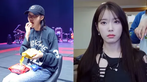 花絮長達25分鐘!IU小巨蛋狂嗑2包小泡芙 聞中文歌單外洩反應曝光