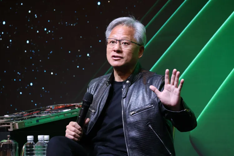 NVIDIA執行長黃仁勳是勞工最想追隨的優質老闆第一名。莊宗達攝