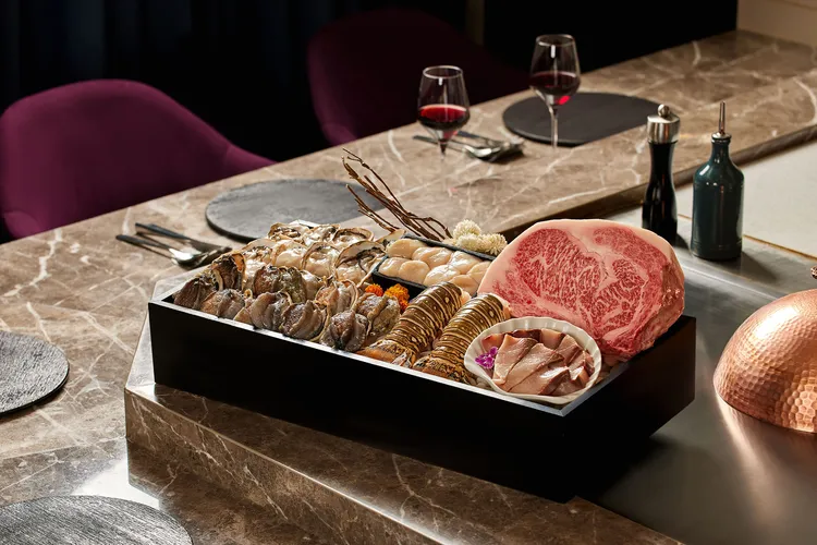 《Le Goût樂葵法式鐵板燒》食材頂級。業者提供