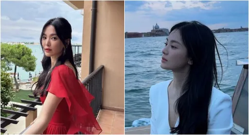 宋慧喬不怕鏡頭近拍！露性感事業線　42歲奇蹟美顏驚呆網