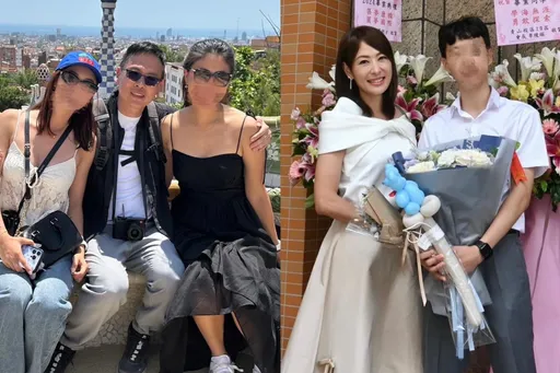 控老公帶「別人的老婆」玩爽爽　賈永婕獨赴帥兒畢業典禮