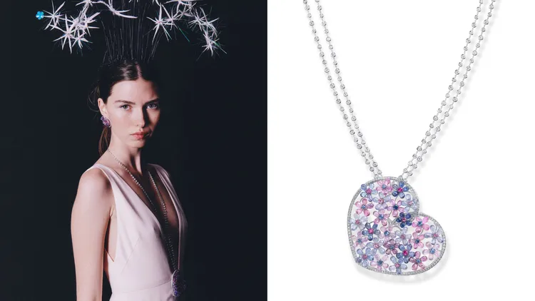 蕭邦Red Carpet系列Haute Joaillerie作品。品牌提供