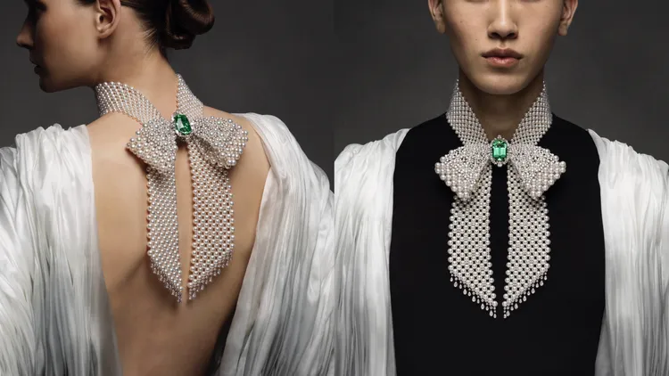 MIKIMOTO The Bows頂級珠寶。品牌提供