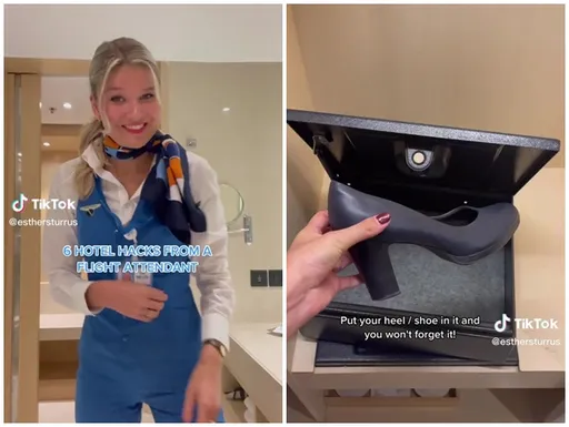 漂亮空姐先示範一次 超實用旅行住宿妙招