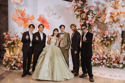 婚禮完美落幕!張書偉曝數度淚崩 謝京穎踩高跟鞋「E16蹲」原因藏洋蔥