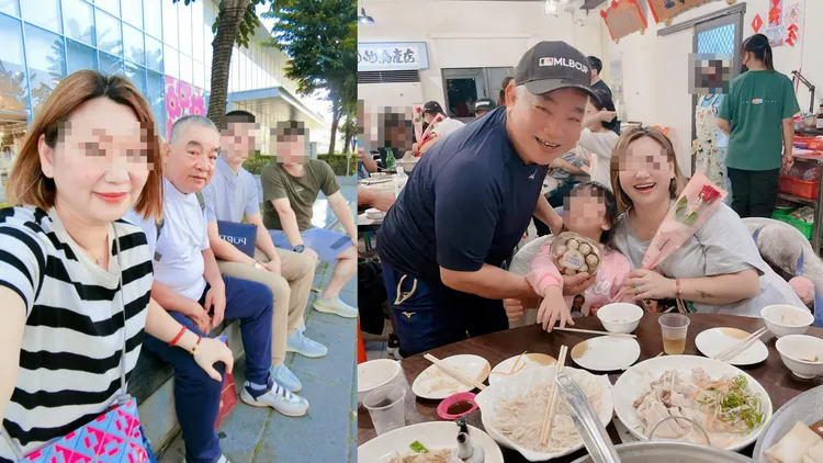 王俊郎和曾女時常出遊度過家庭時光。翻攝曾女臉書