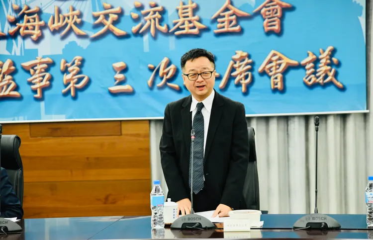 海基會新任秘書長羅文嘉。海基會提供