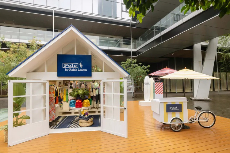 POLO RALPH LAUREN打造快閃裝置。品牌提供