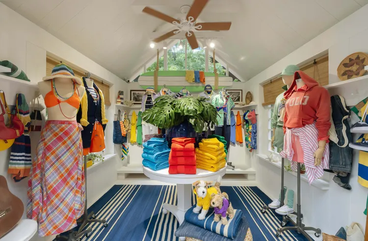 POLO RALPH LAUREN快閃裝置充滿濃濃夏日風情。品牌提供