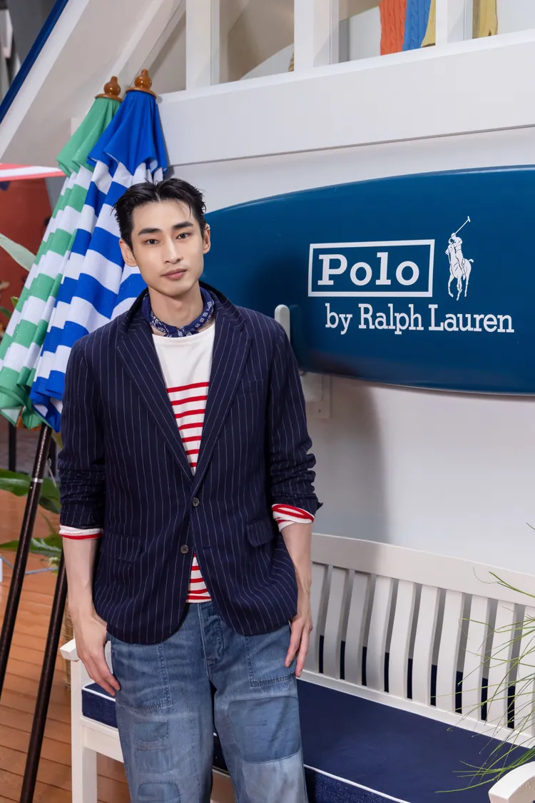 章廣辰的造型適合各種場合。品牌提供