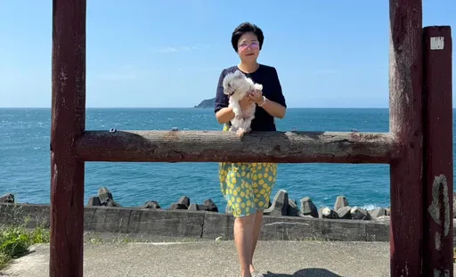 崔佩仪惊见基隆潮境公园山崩惨况 感叹「我最喜欢散心的地方」
