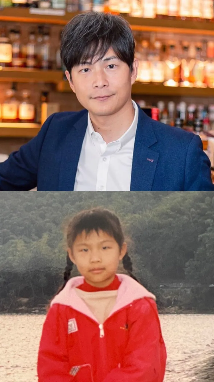 女網友分享小時候照片，長得像孫協志。翻攝翻nf.11.10 Threads