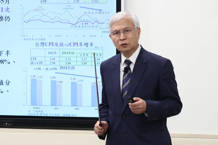 央行總裁楊金龍。彭欣偉攝