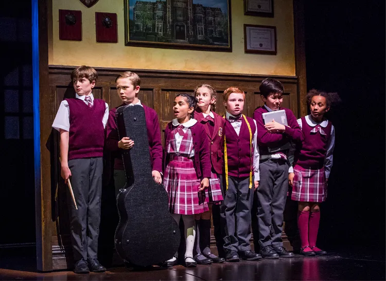 全本音樂劇《搖滾教室》改編自2003年好萊塢破億的同名電影。寬宏藝術提供