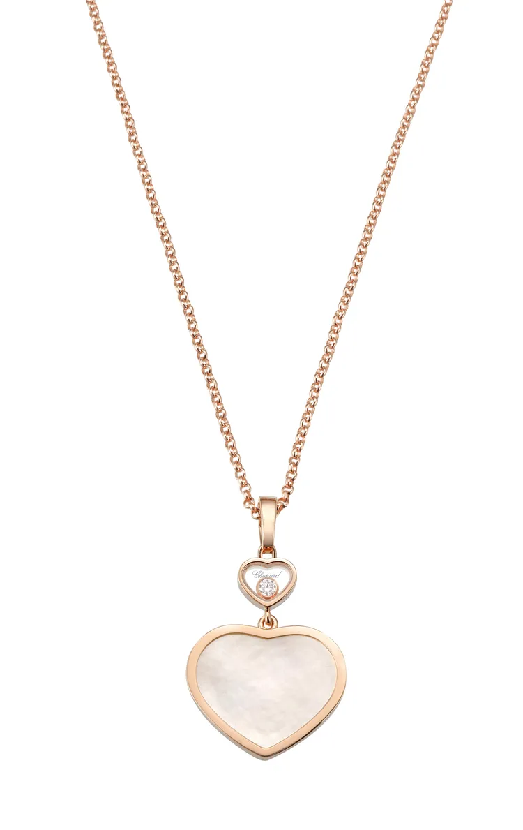 Happy Hearts系列項鍊，10萬600元。品牌提供