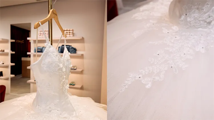 擁有蕾絲、薄紗等元素的芭蕾舞裙相當夢幻。品牌提供