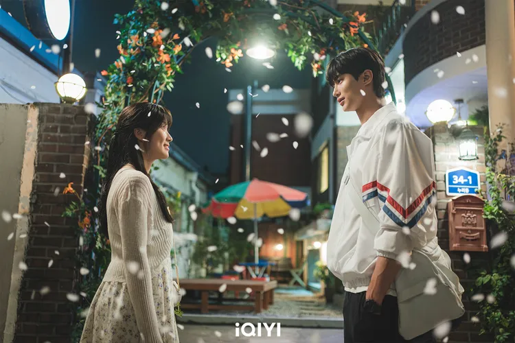 金惠奫（左）、邊佑錫身高相差29公分。愛奇藝國際站提供