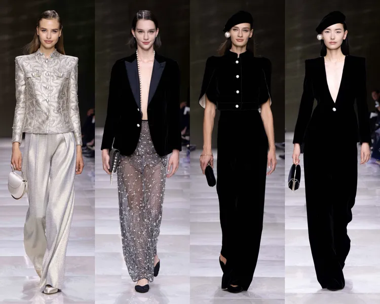 GIORGIO ARMANI 2024/25高訂秀。品牌提供