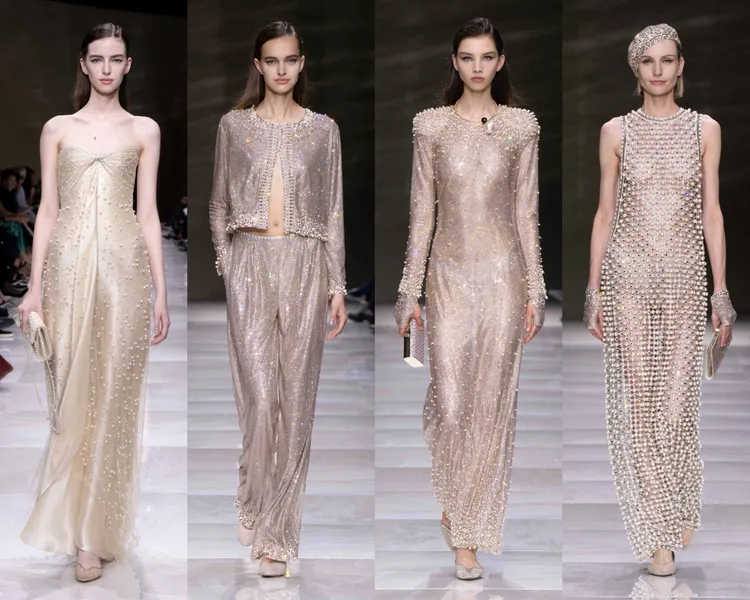 GIORGIO ARMANI 2024/25高訂秀。品牌提供
